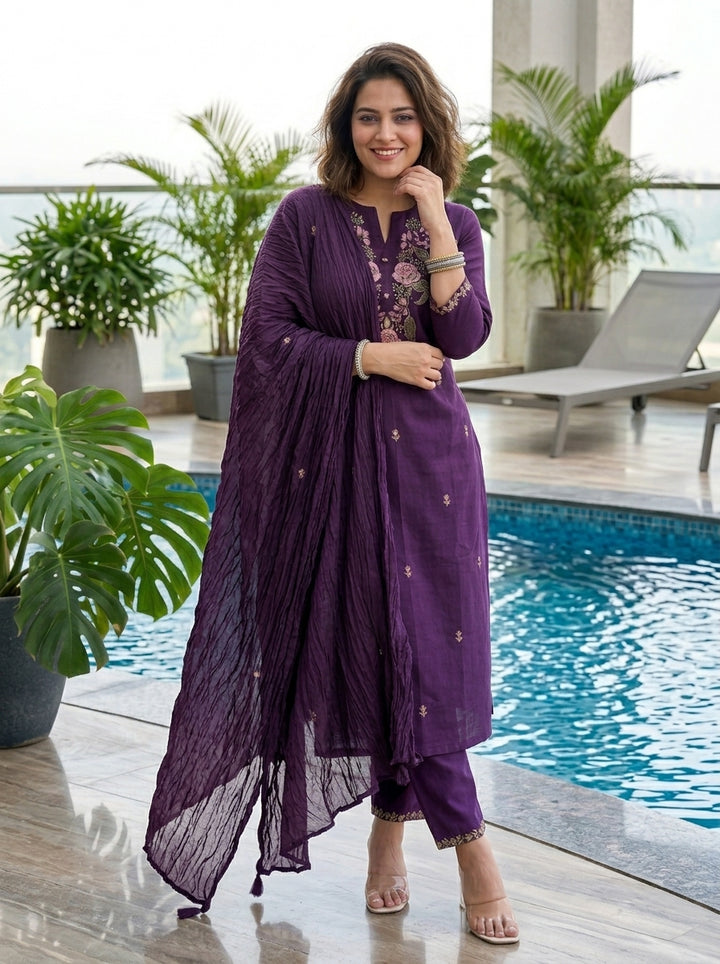 Meherbaan Cotton Kurti Set