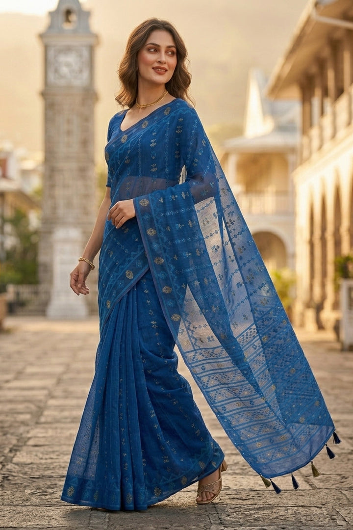 Nabanita Bengal Jamdani Saree