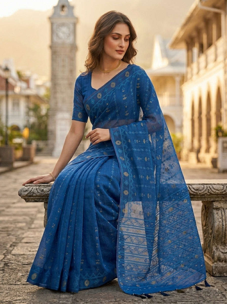 Nabanita Bengal Jamdani Saree
