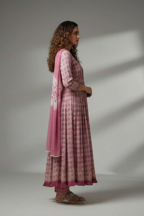 Kurti Pant Dupatta Set