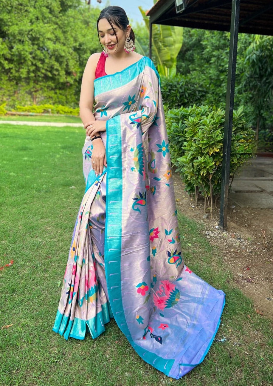 Pushkar - A luxurious Paithani Saree