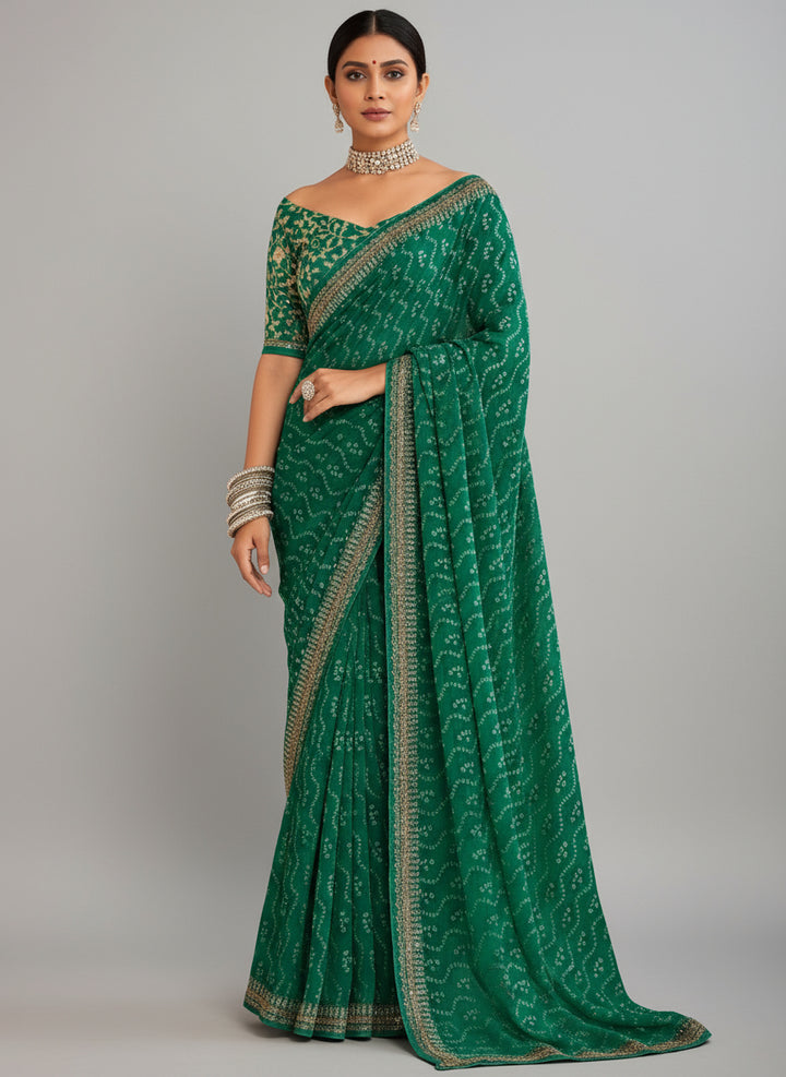 Designer Georgette Saree