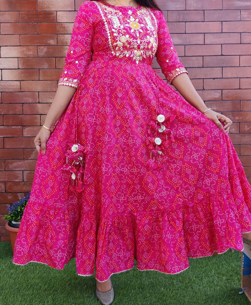 Jaipuri Gown