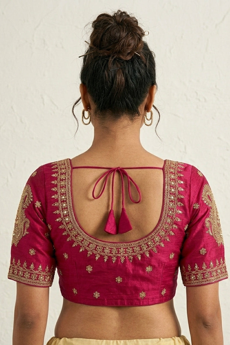 Gold Glitz New Designer Blouse