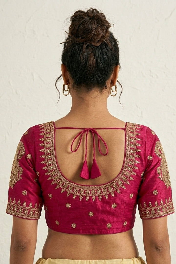 Gold Glitz New Designer Blouse