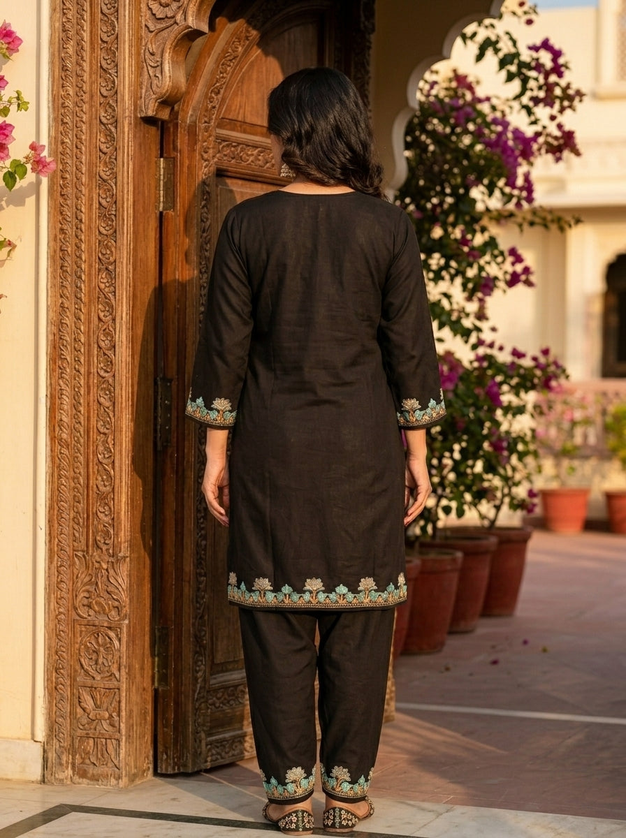 Heaven Like Kashmir - Special Kurti With Pant