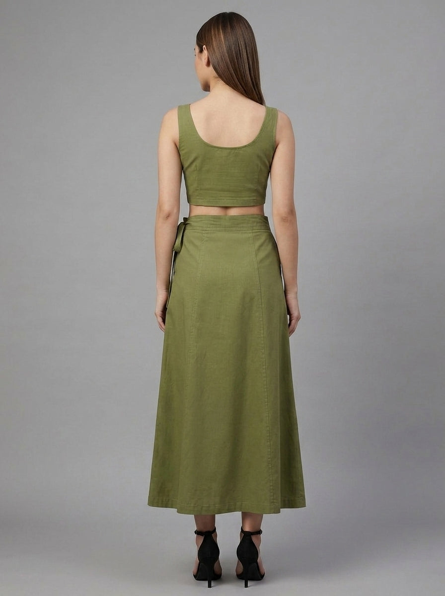Classic Green Underskirt (Petticoat ) Olive Green
