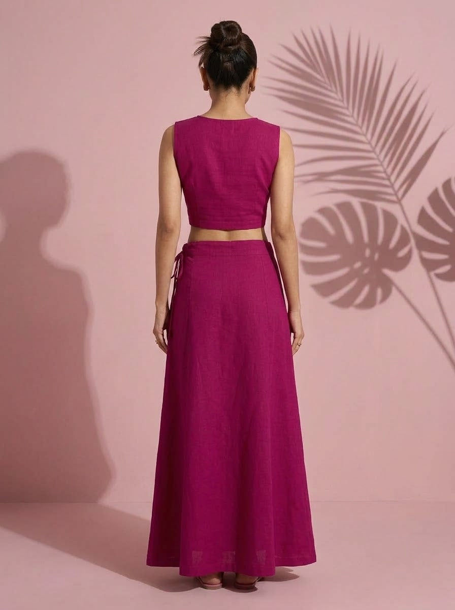 The Comfort Layer - Underskirt (Petticoat) Dark Berry Pink