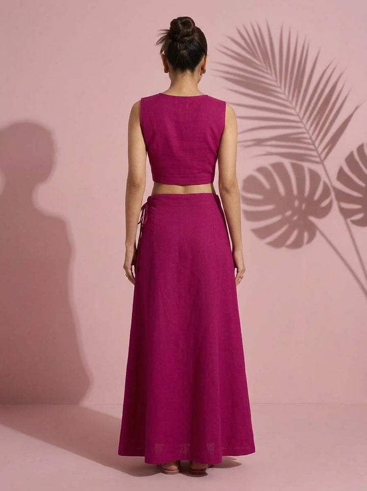 The Comfort Layer - Underskirt (Petticoat) Dark Berry Pink