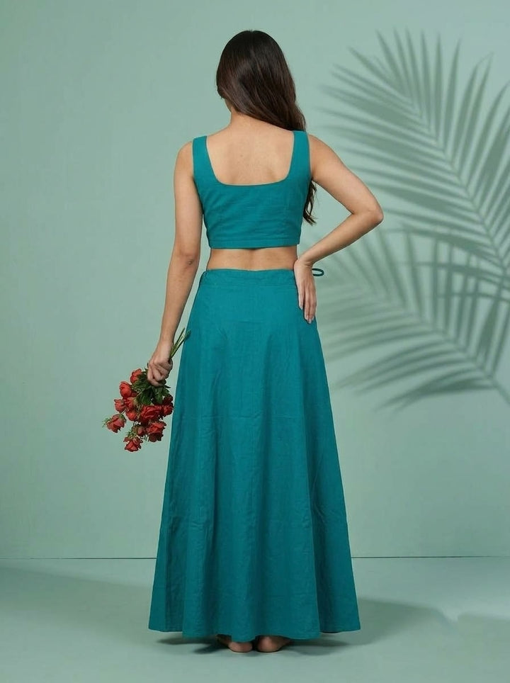 The Comfort Layer - Underskirt (Petticoat) Teal Blue