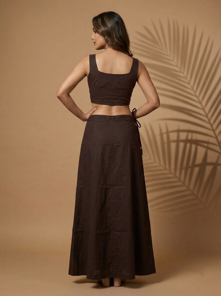 The Comfort Layer - Underskirt (Petticoat) Coffee Brown