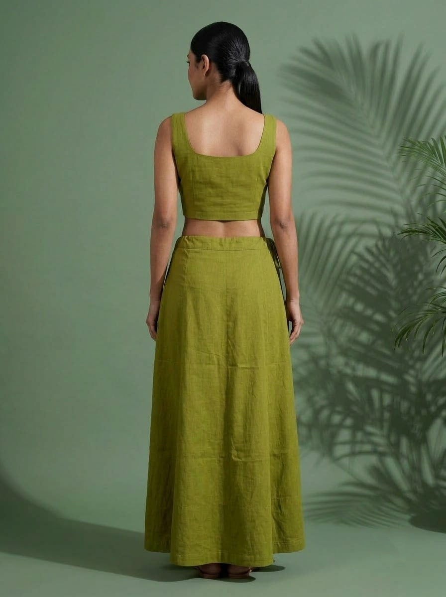 The Comfort Layer - Underskirt (Petticoat) Sap Green