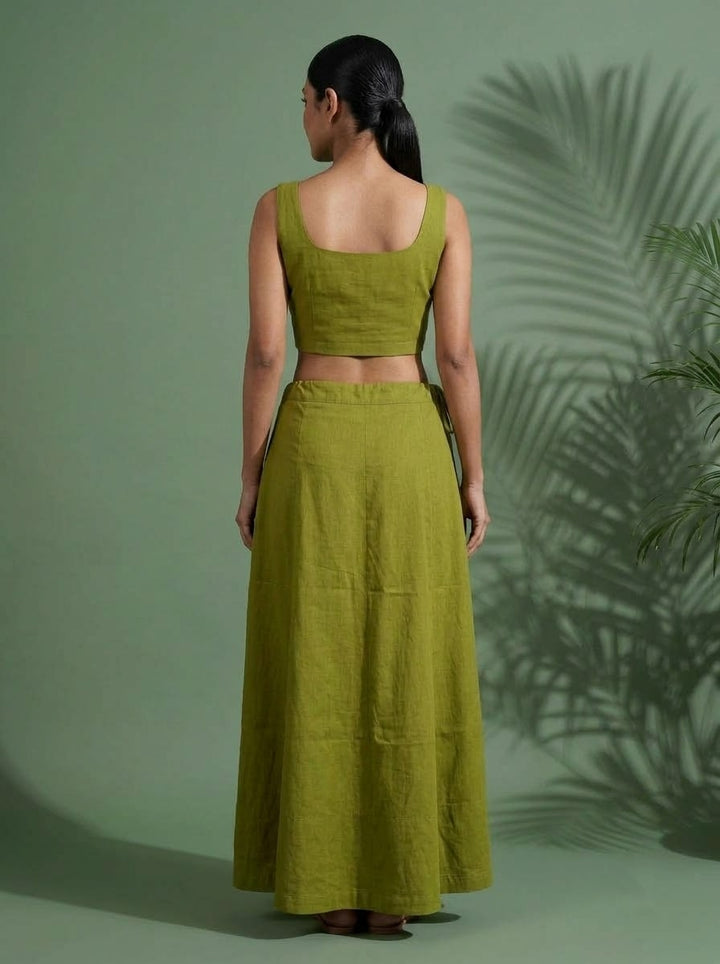 The Comfort Layer - Underskirt (Petticoat) Sap Green