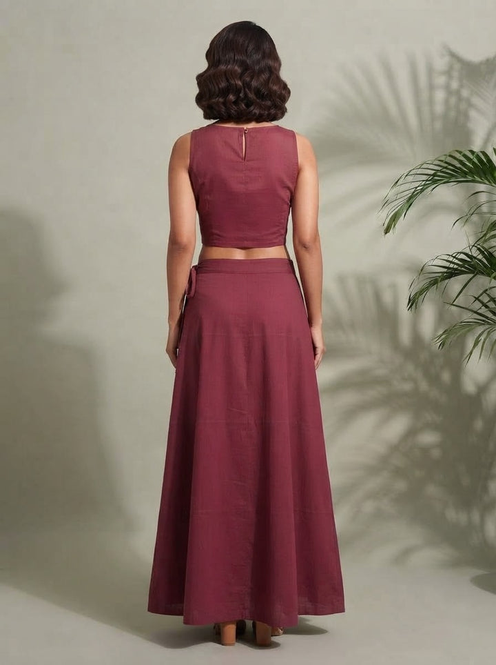 The Comfort Layer - Underskirt (Petticoat) Claret Color