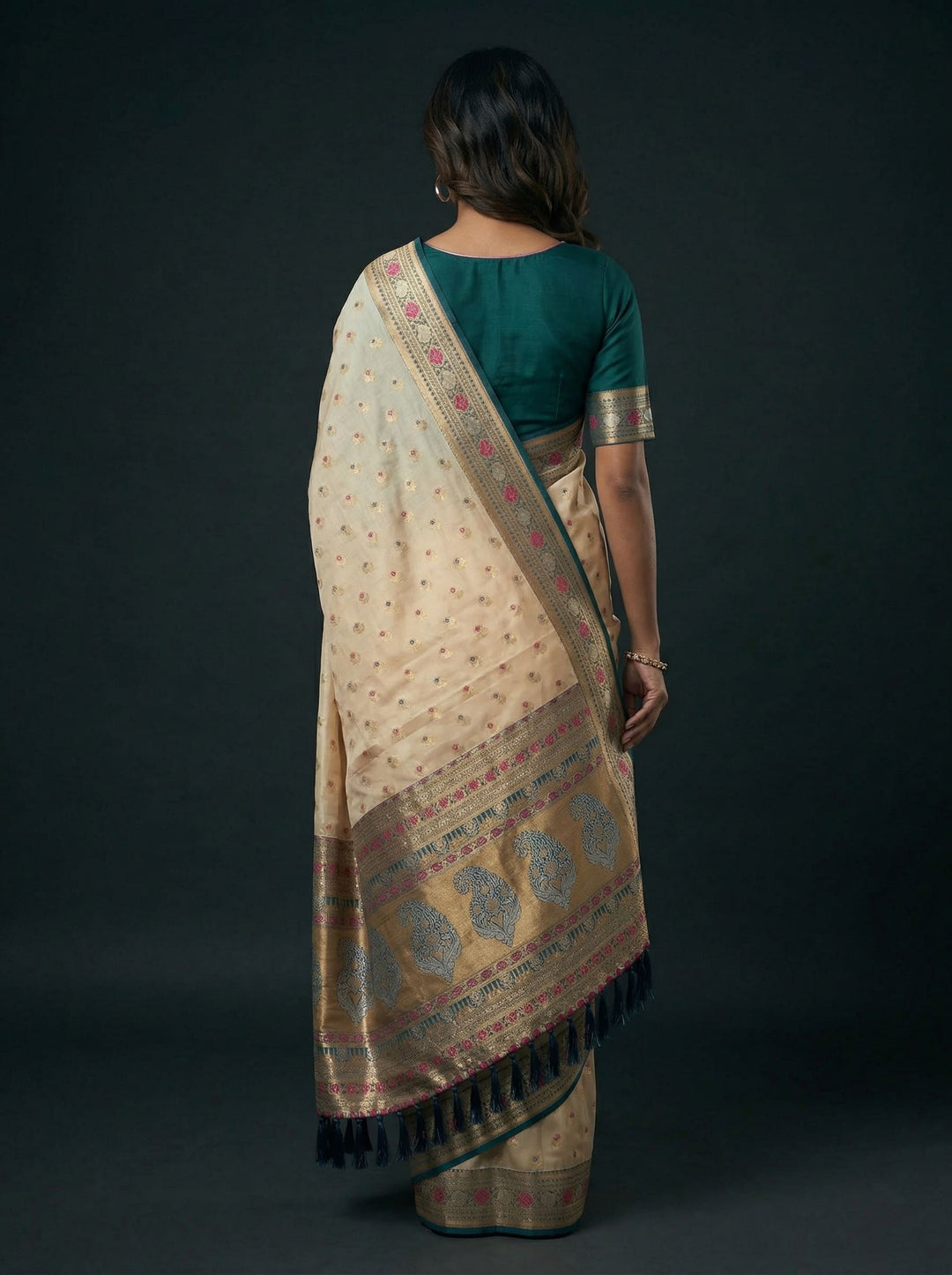 Zarika Semi Tussar Silk Saree