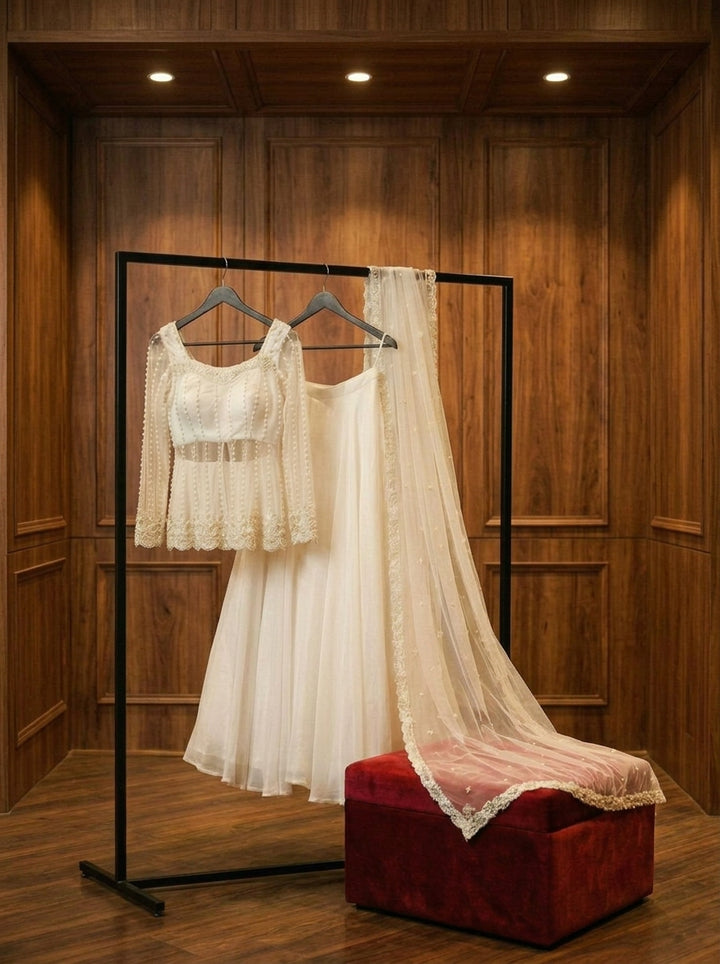 Crystal Radiance Designer Sharara Set