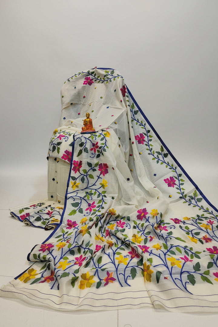 Bonolota Kotha(বনলতা কথা) Cotton Silk Saree