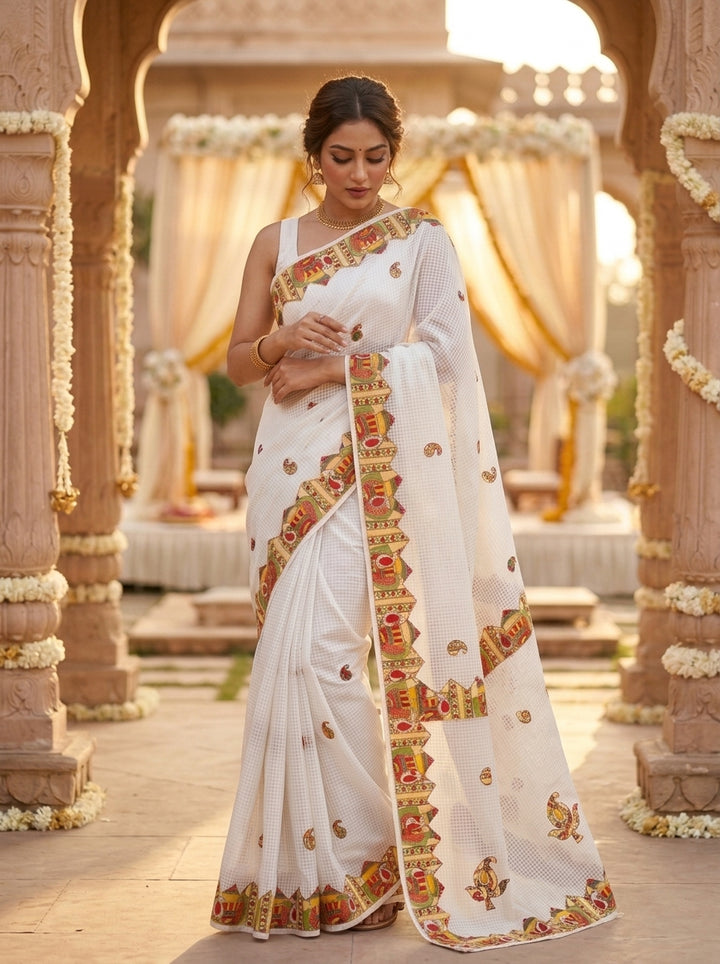 Canvas of Heritage Kota Saree