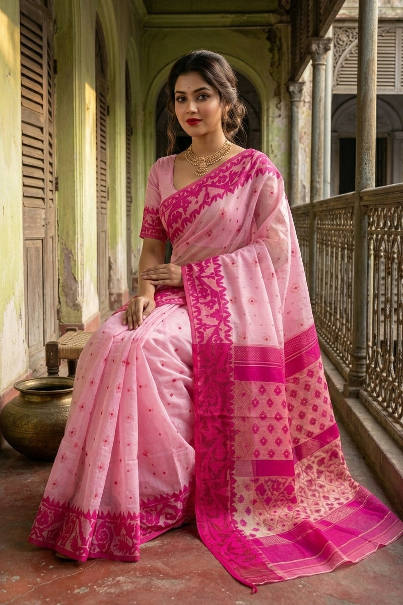 Nabarupa Bengal Jamdani Saree