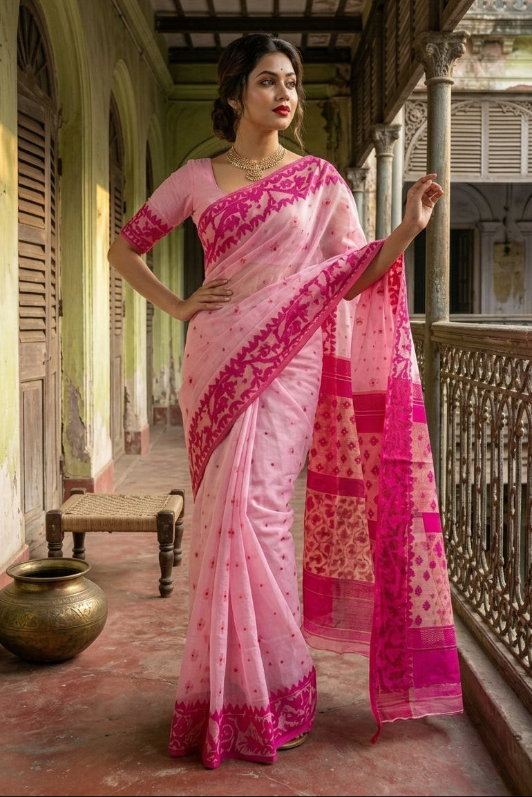 Nabarupa Bengal Jamdani Saree