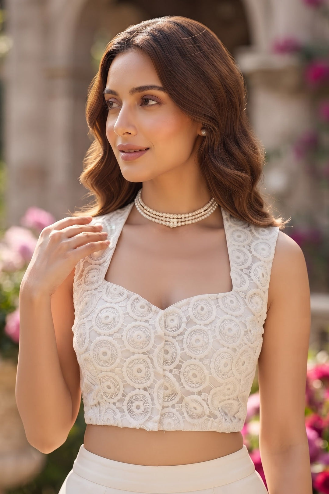 The Girl Era Crochet  Blouse