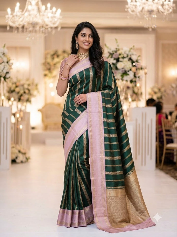 Prem Bandhan Silk Jacquard Weaving Saree