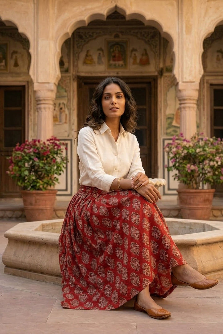 Wild Aura Maxi Skirt