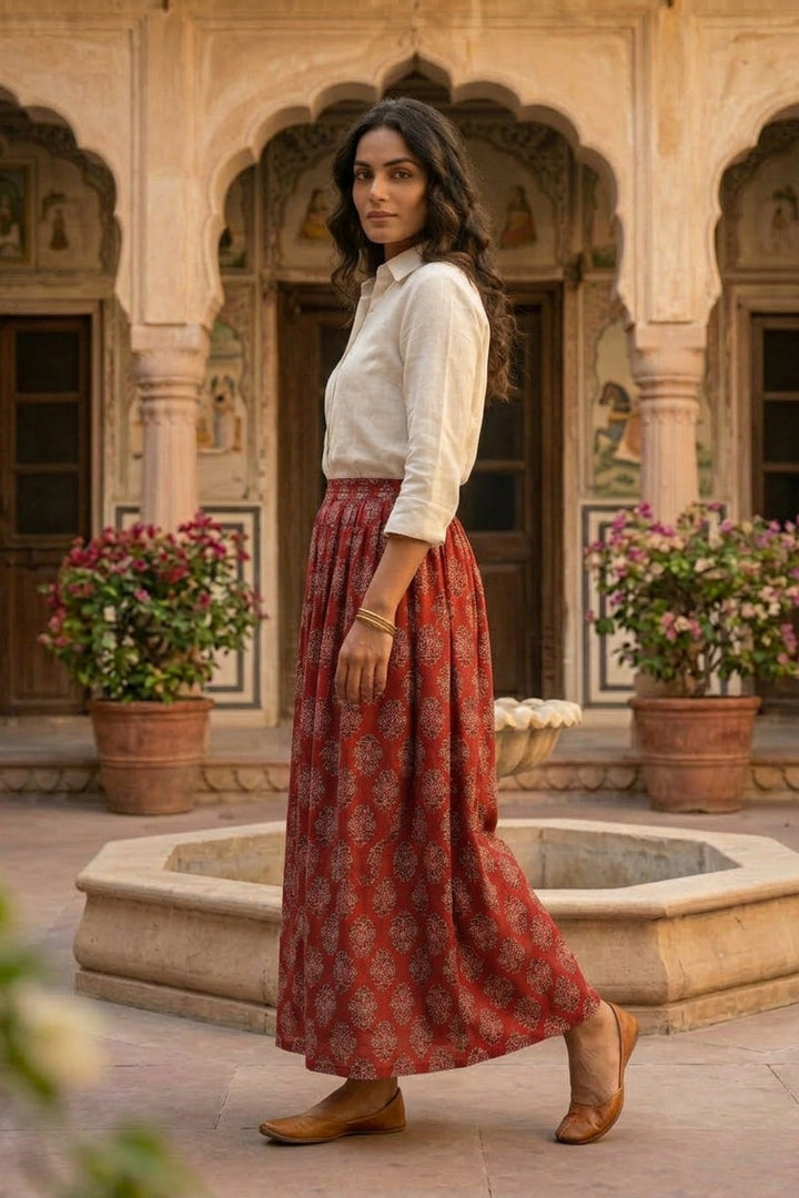 Wild Aura Maxi Skirt