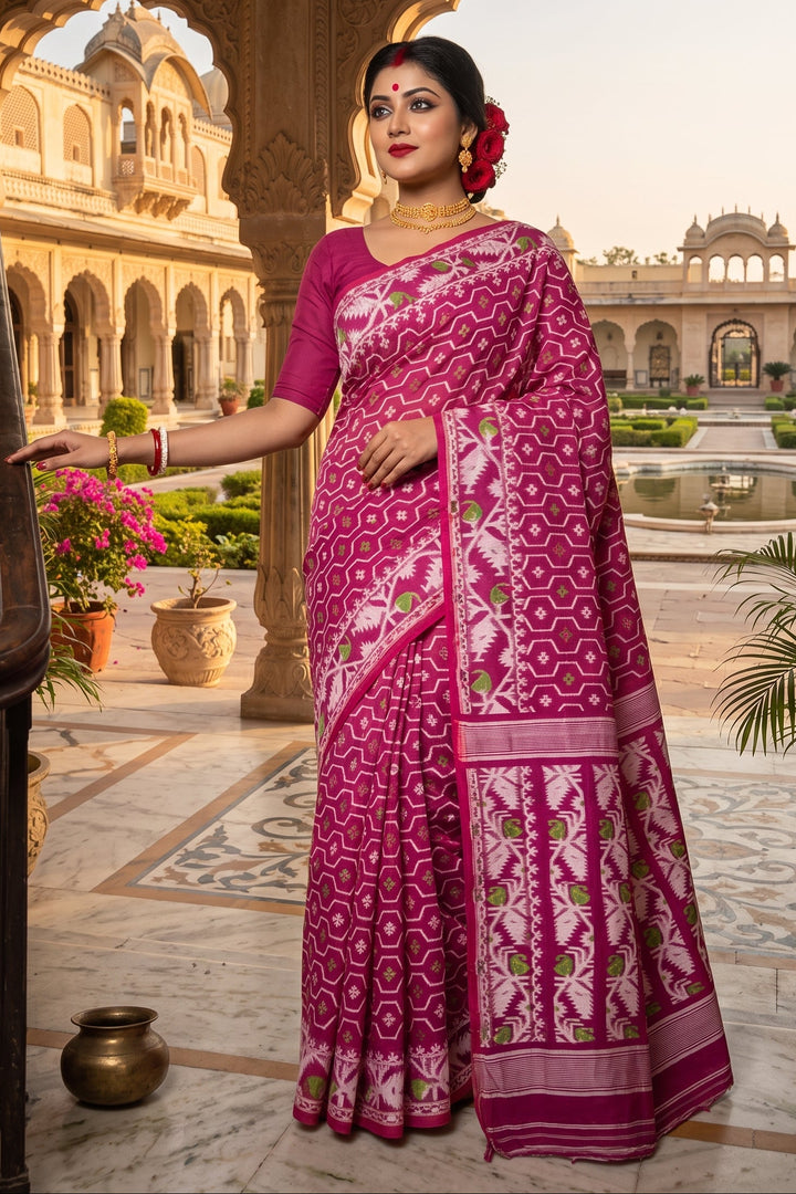 Swarnamayi Jamdani Saree