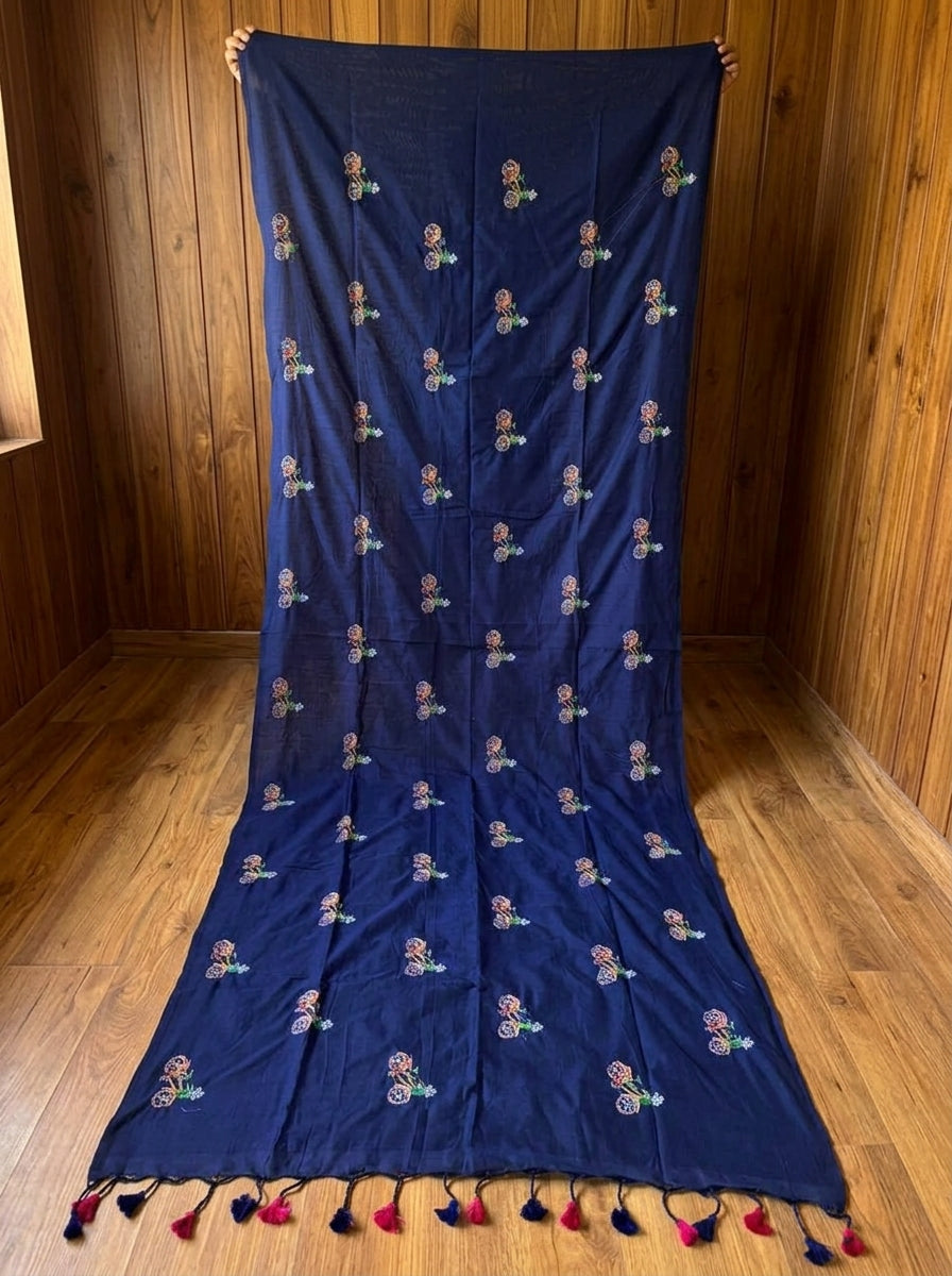 Spring Ride- Khadi Cotton Saree