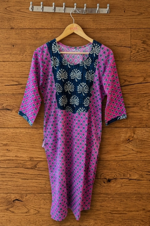 Casually Pretty Cotton Kurti