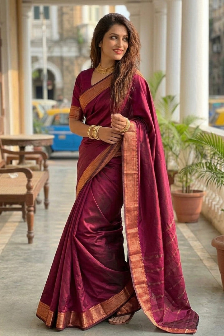 Dreams of Beauty Fancy Silk Saree