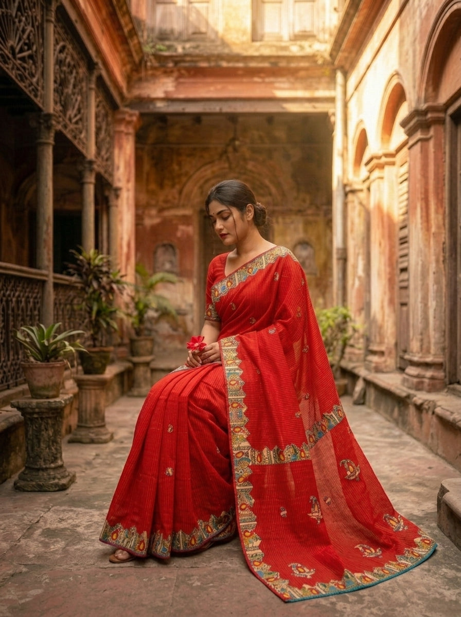 Canvas of Heritage Kota Saree