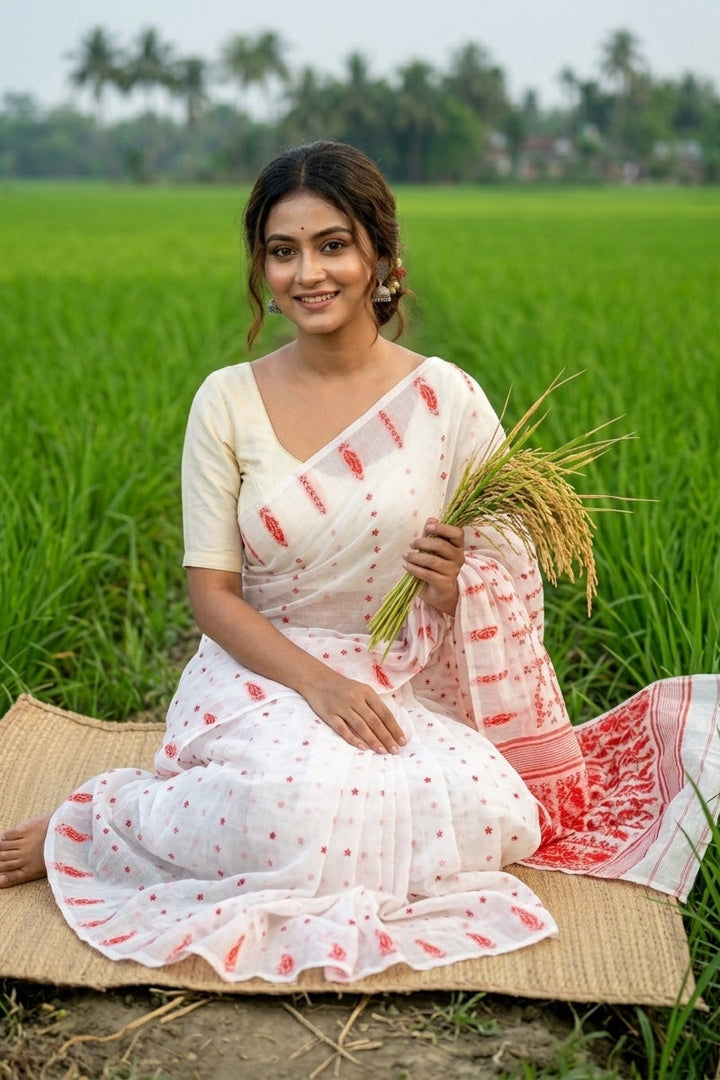 Sahojei Sundor- Jamdani Saree