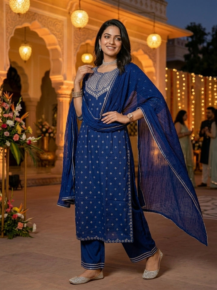 In A World Of Trends -Naira Cut Kurti Set