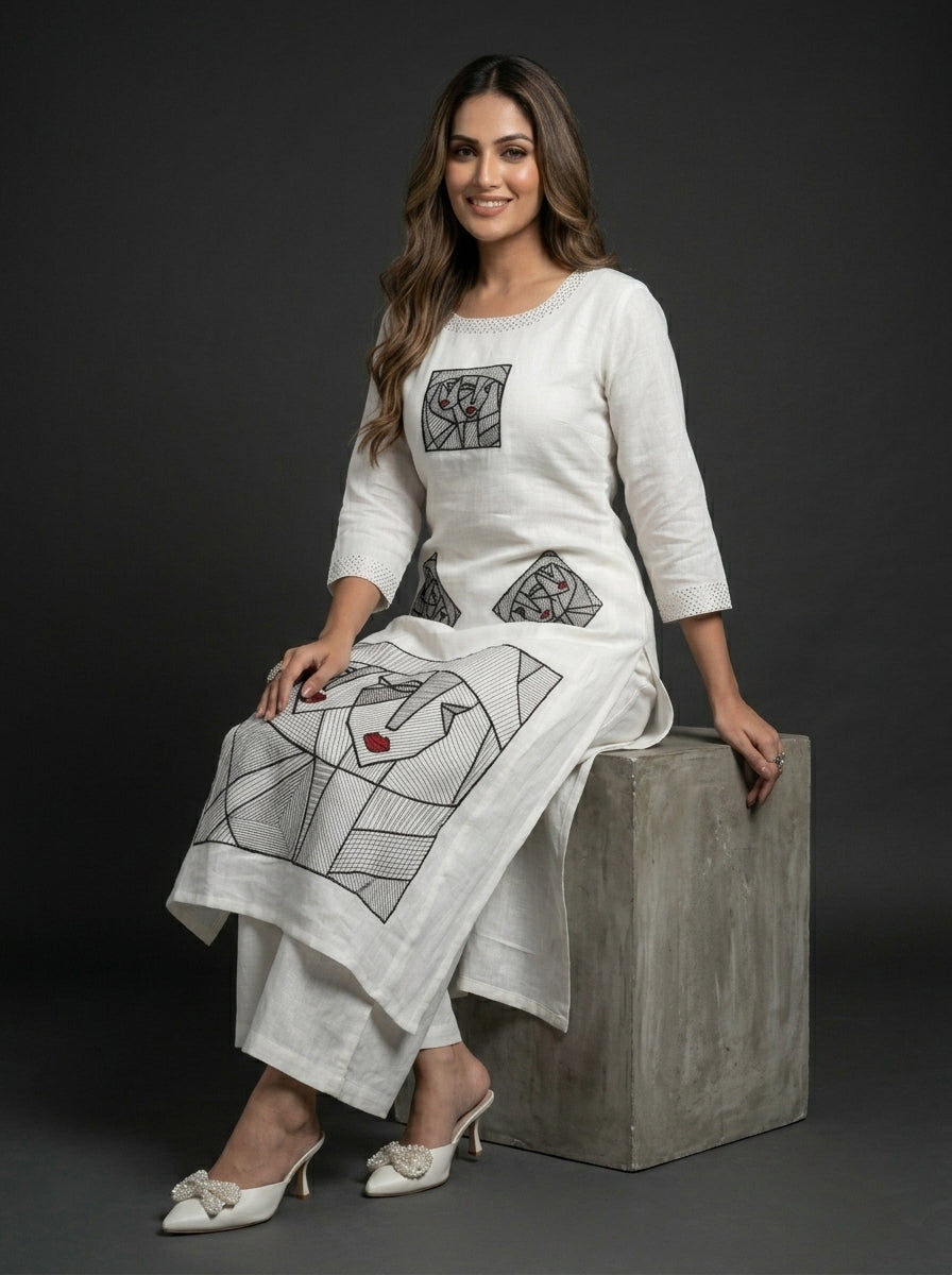 Moonheld Love Designer Cotton Coord Set