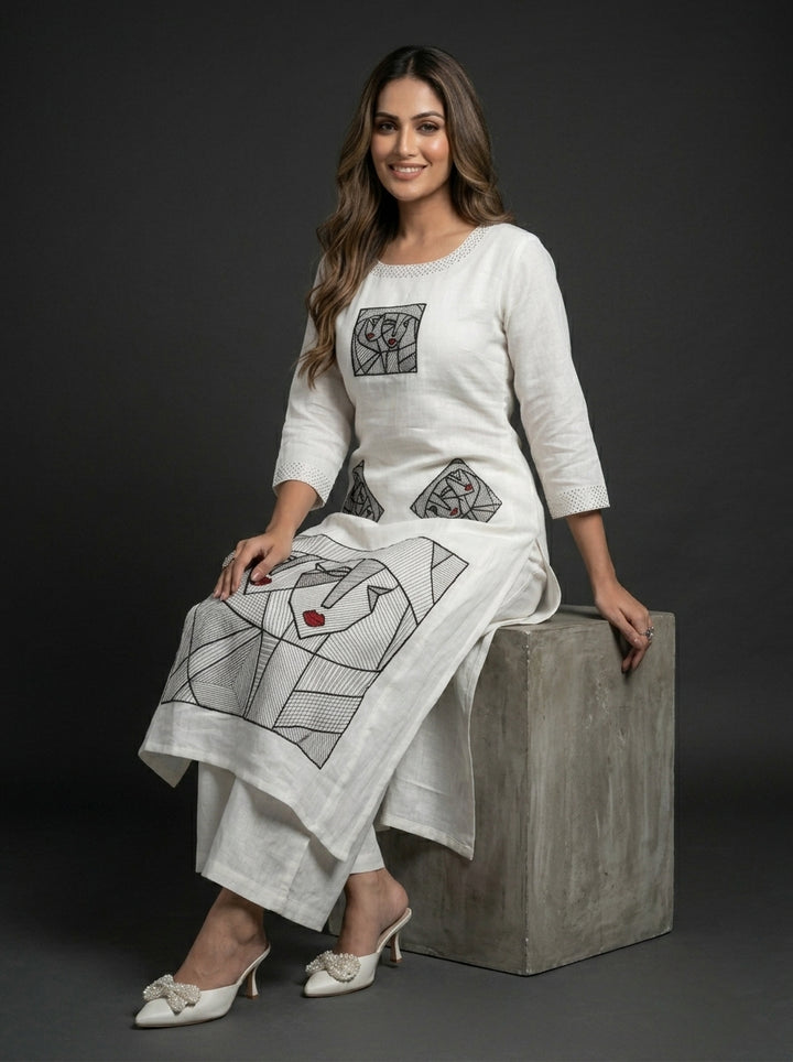 Moonheld Love Designer Cotton Coord Set