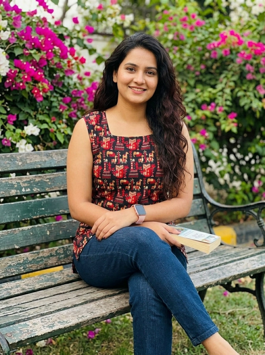 Carefree Summer-Pure Cotton Kurti