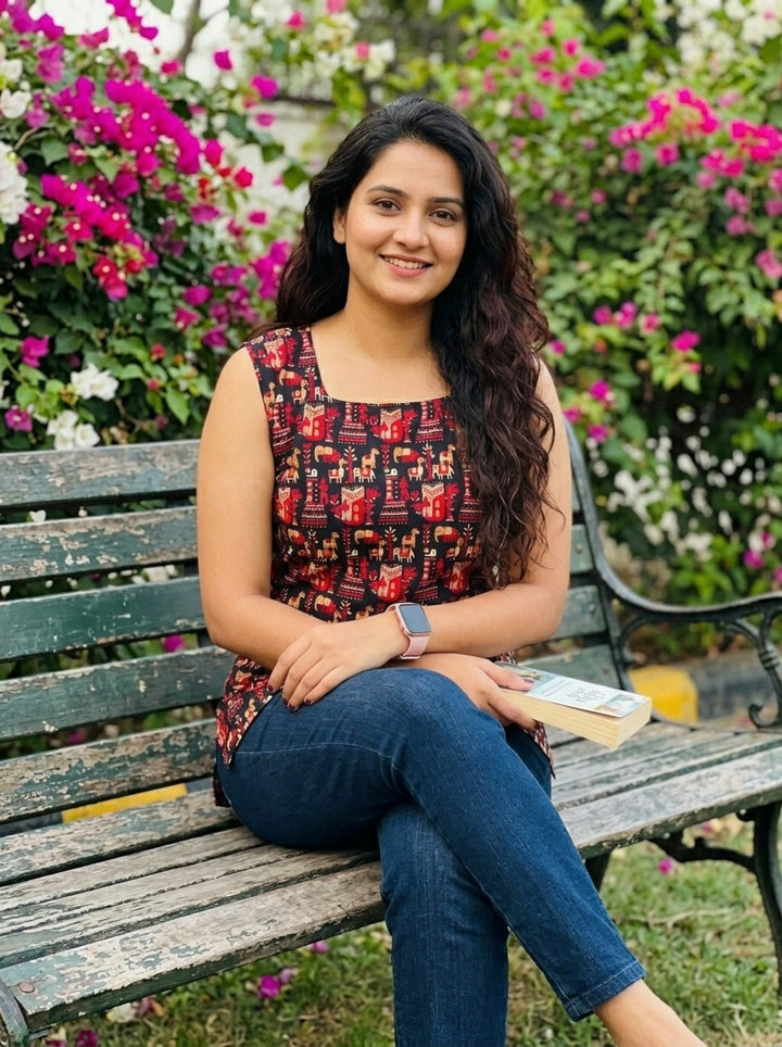 Carefree Summer-Pure Cotton Kurti