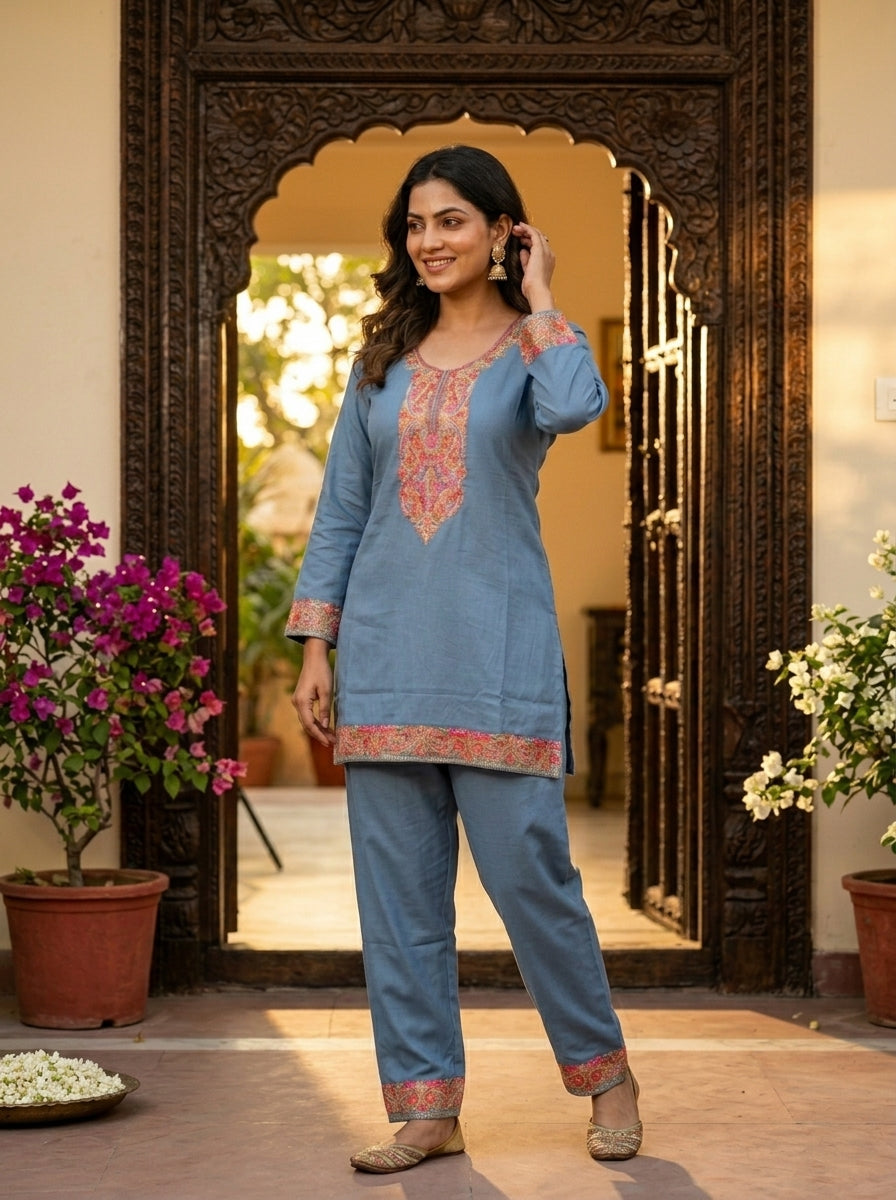 Crown of Kashmir - Special Kurti With Pant