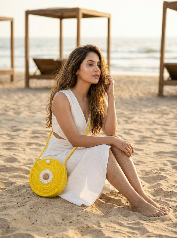 Round Sling Bag