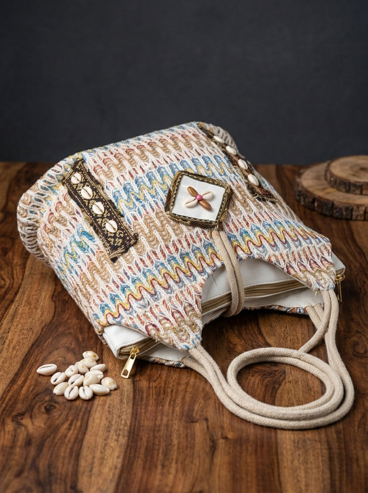 Ocean Kissed- Boho Tote Bag