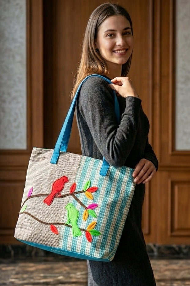 Carry Confidence- Dual Tone Tote Bag