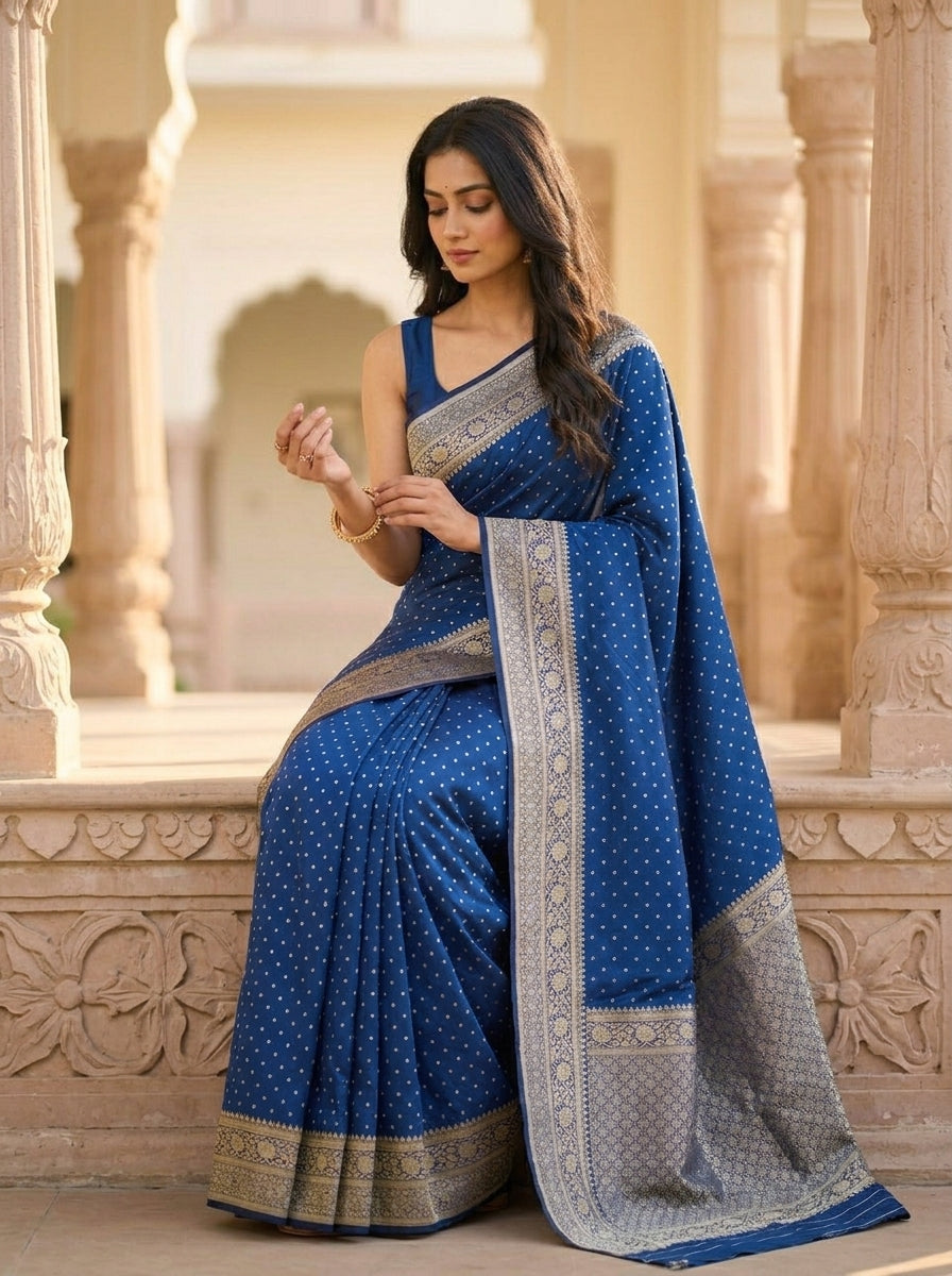 Neelanjana Semi Silk Saree