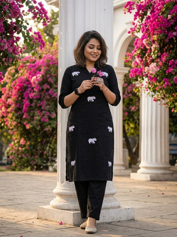 The Trunk Tales - Cotton Kurti Set