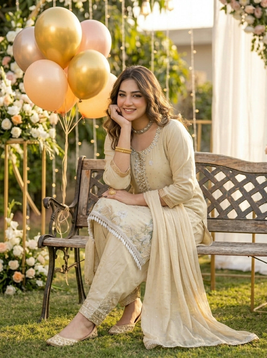 Glamour And Grace(Party wear Kurti set)