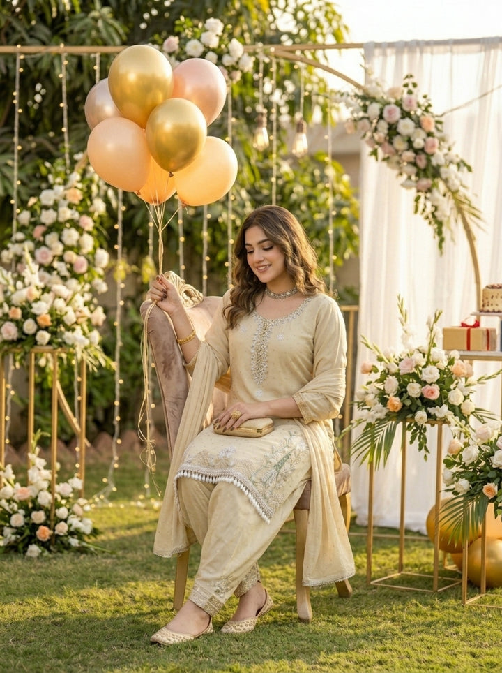 Glamour And Grace(Party wear Kurti set)