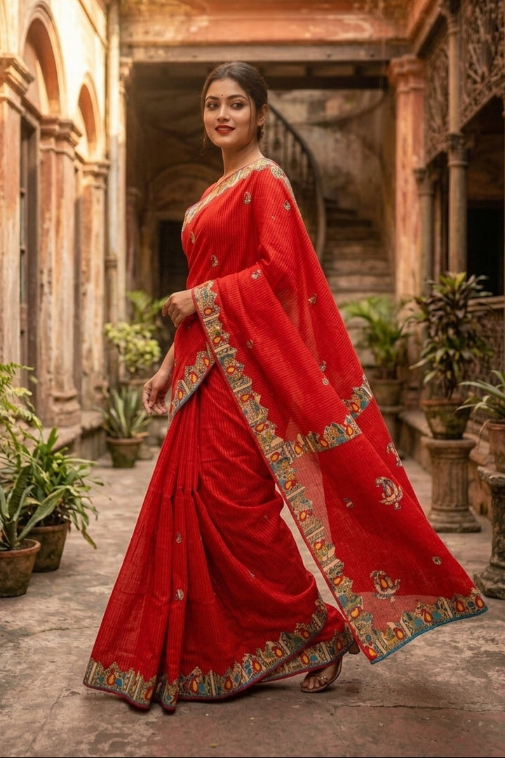 Canvas of Heritage Kota Saree