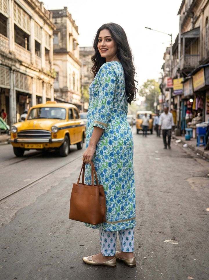 Style With comfort- Anarkali Kurti Set