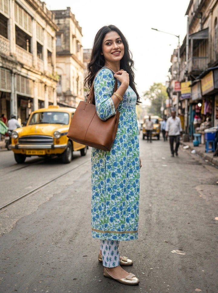 Style With comfort- Anarkali Kurti Set